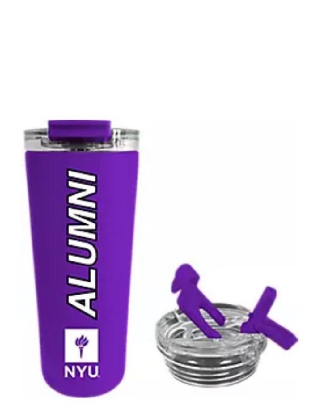 New York University Alumni 18 oz. Soft Touch Tumbler